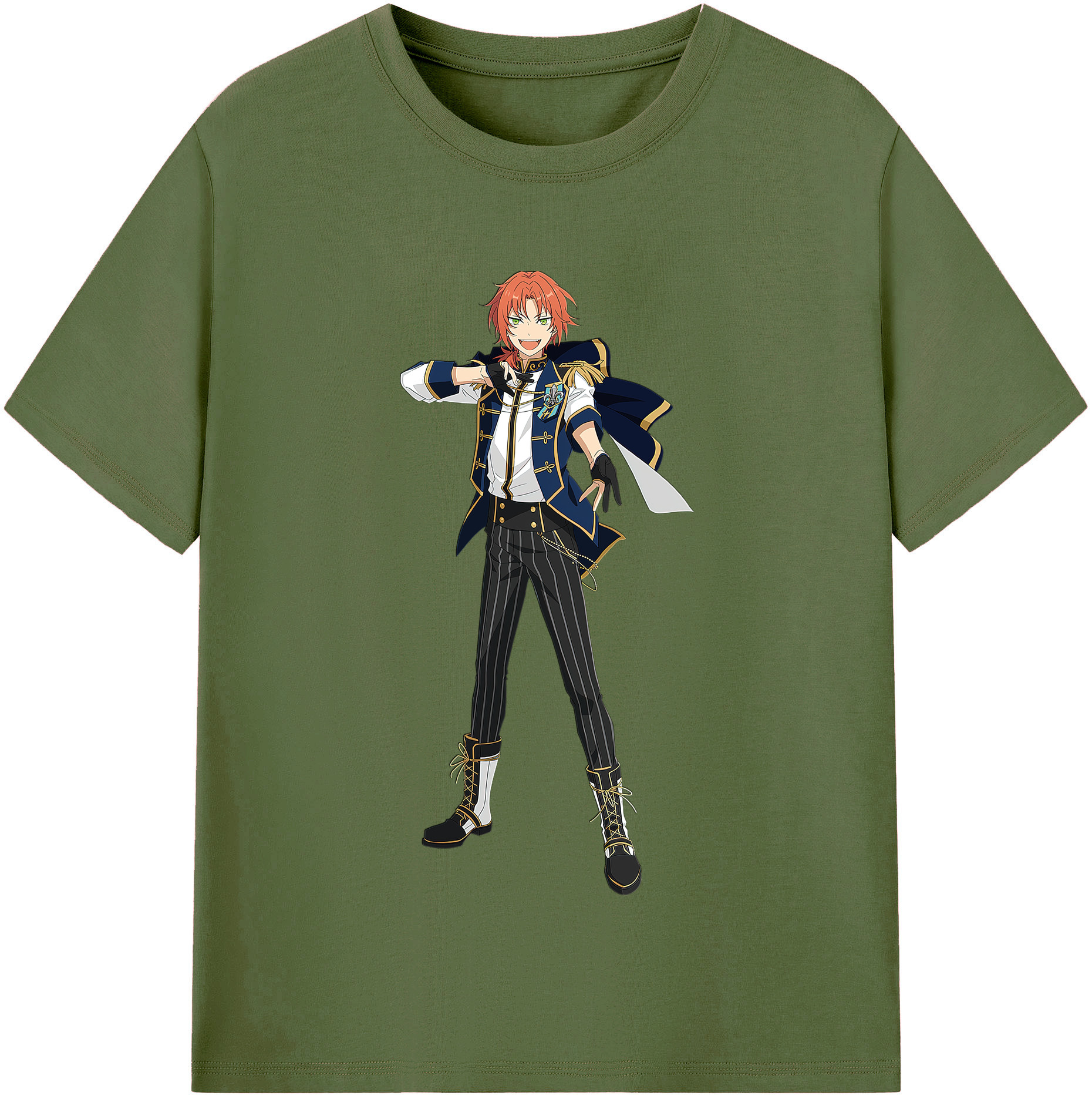 （画像用） あんさんぶるスターズ! Ensemble Stars 綿100％半袖Tシャツ（フロントプリント）